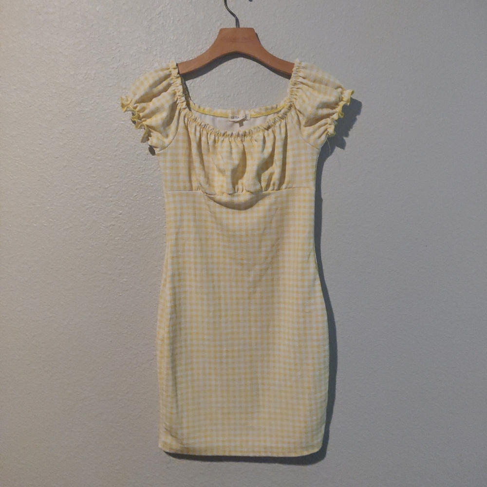 Flirty Yellow Dress